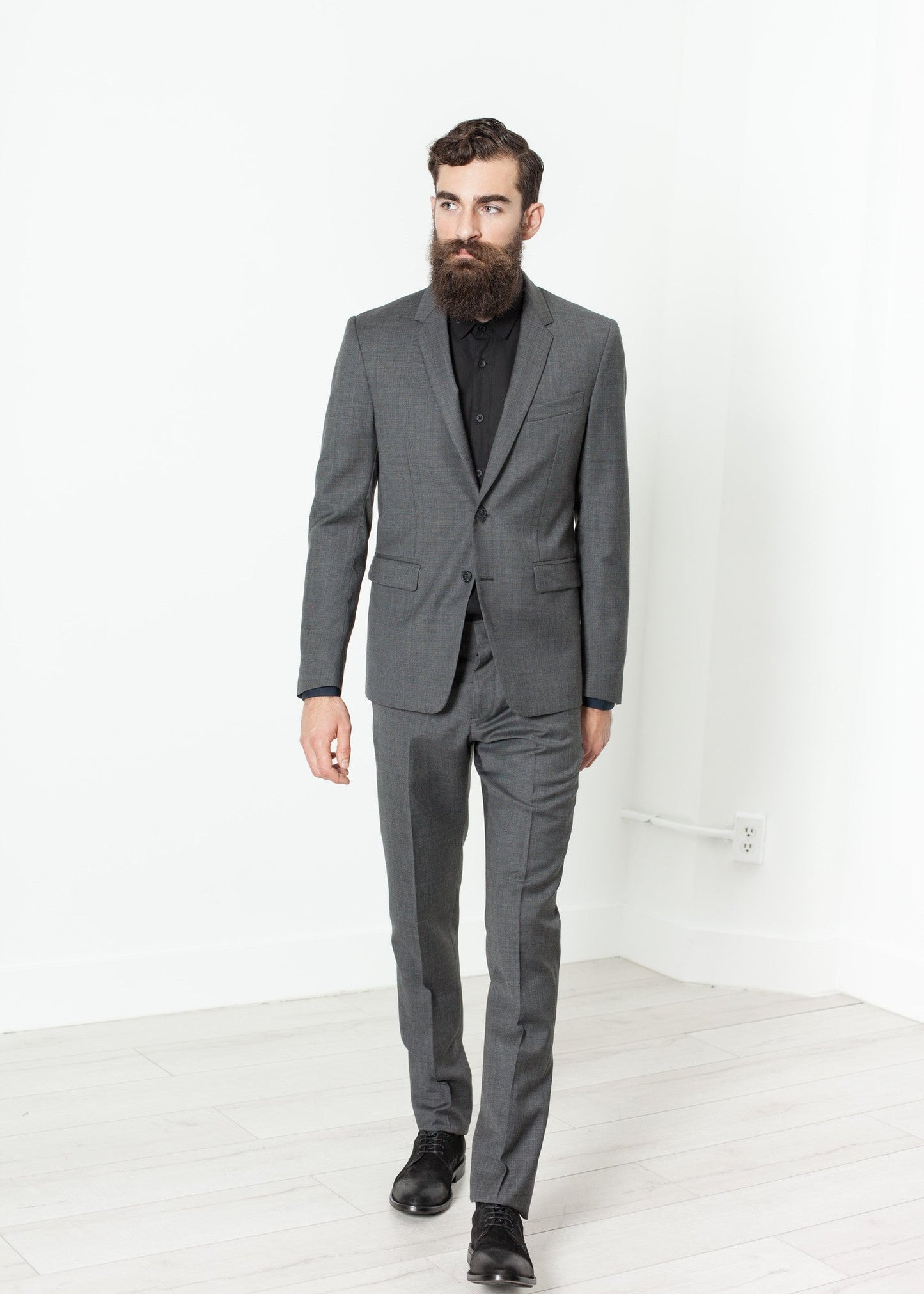 Men's Completo Suit in Grey