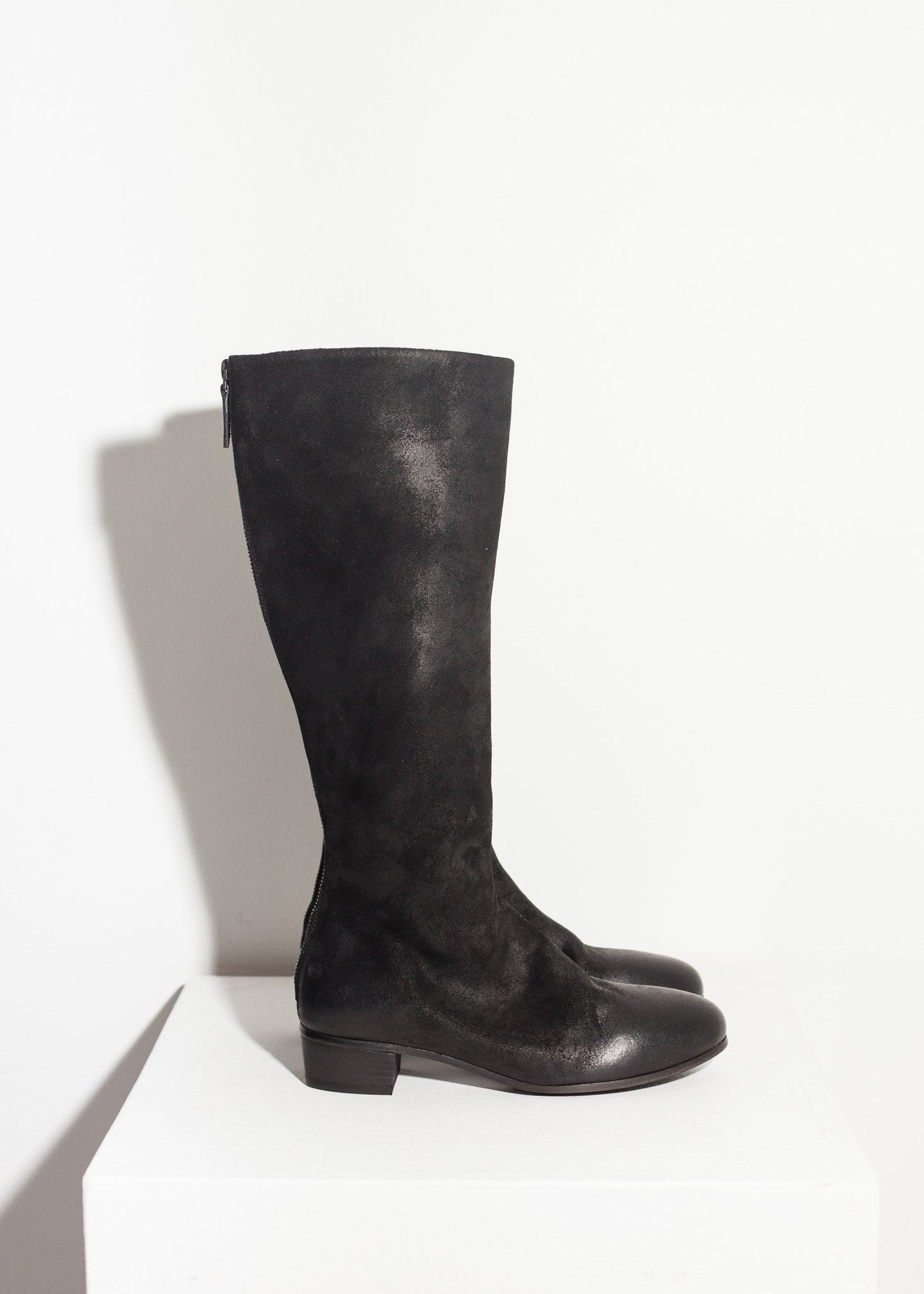 Knee-High Boot in Black