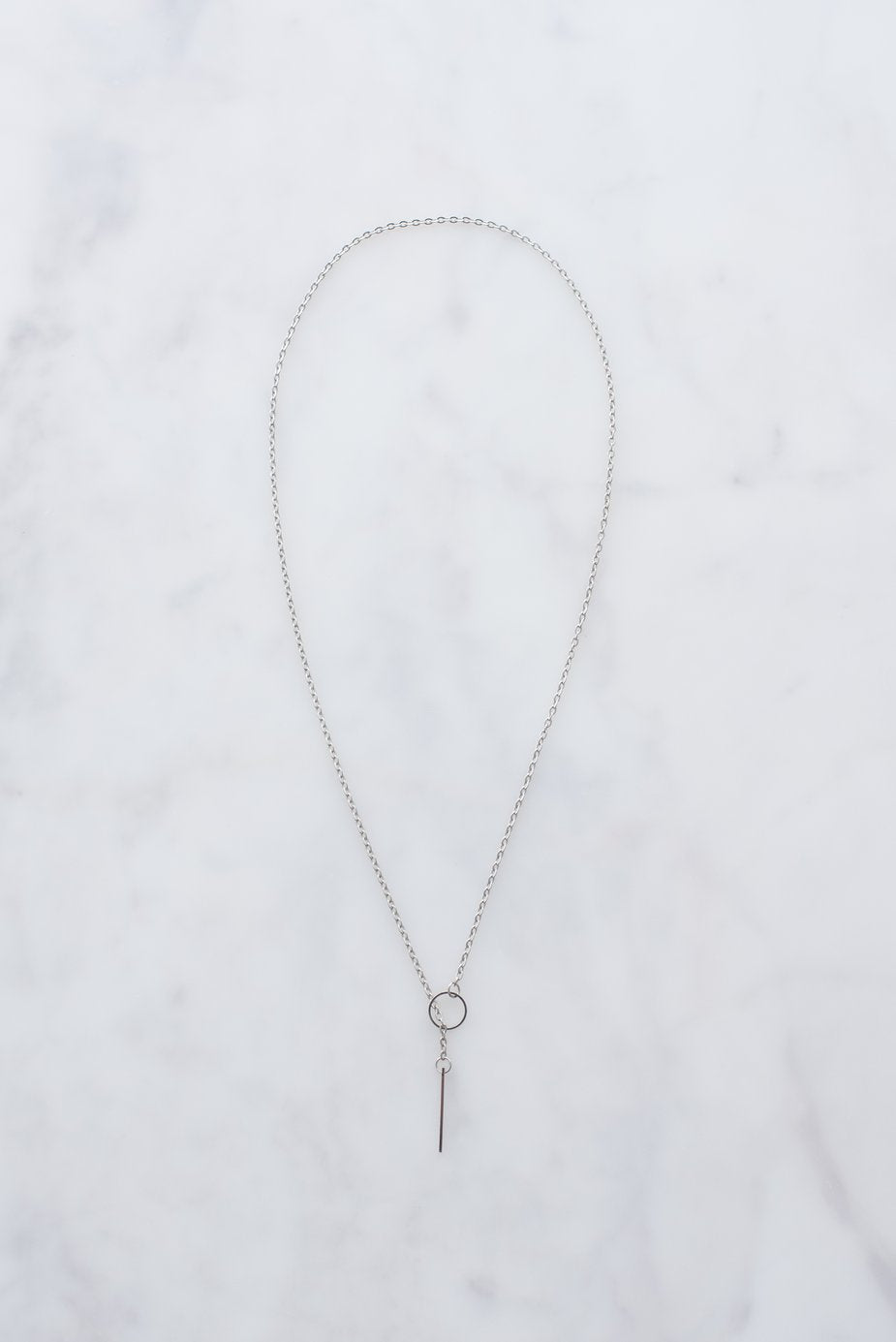Silver Threader Necklace - wpdevshop